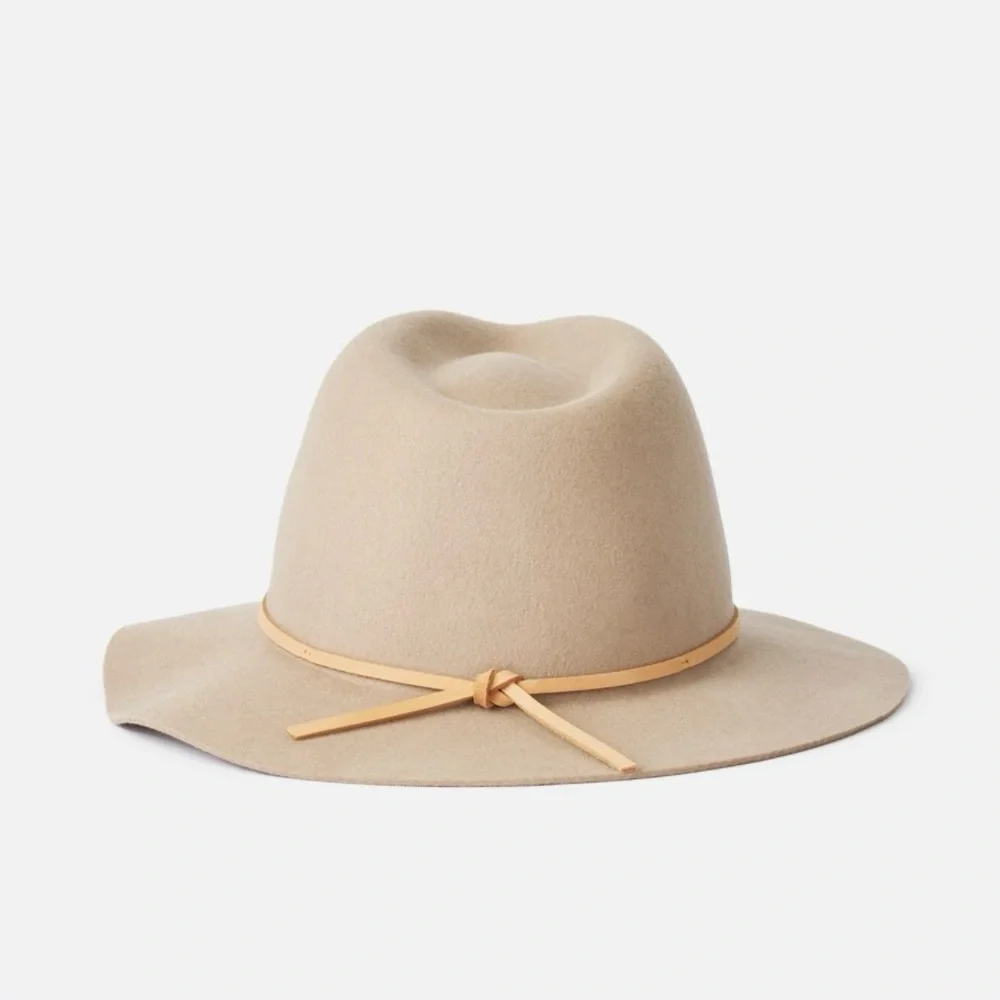 NWOT Brixton Wesley Wool Fedora